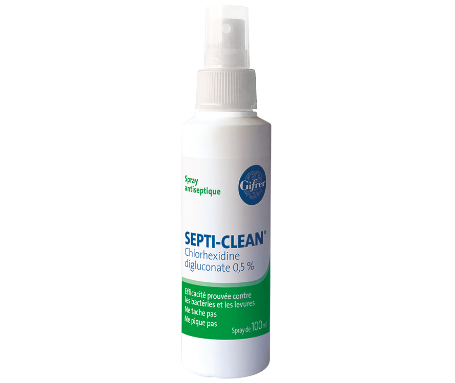 Septi-Clean Spray Antiseptique Gifrer - spray de 100 ml