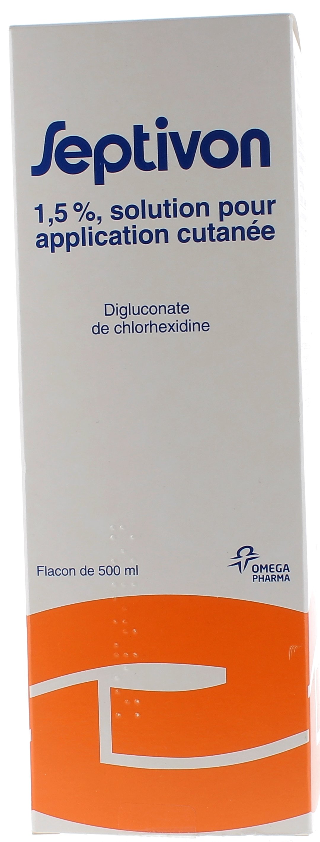 Septivon 1,5% solution pour application cutanée - flacon de 500 ml