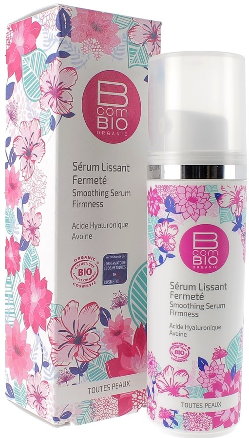 Sérum lissant fermeté BcomBIO - flacon pompe de 30ml