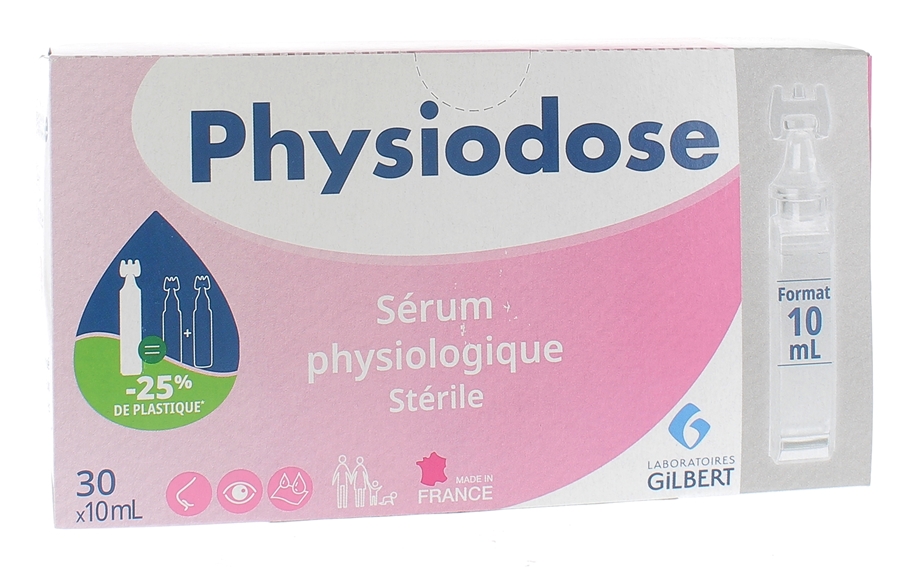 Sérum physiologique stérile Laboratoires Gilbert - bébé