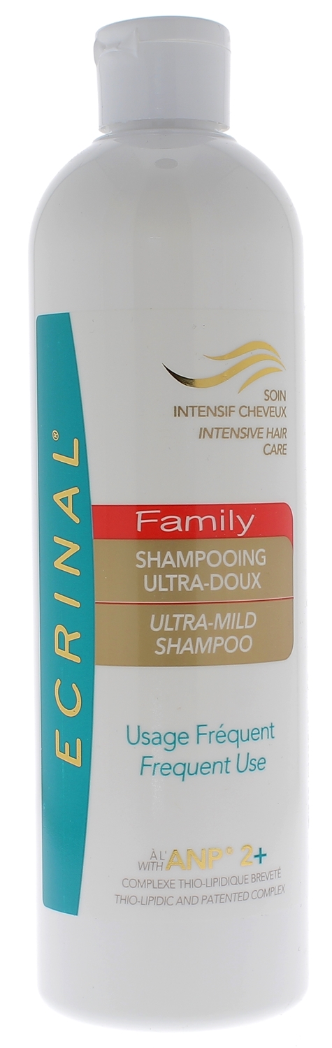 Family Shampoing ultra-doux ANP 2+ Ecrinal - flacon de 400 ml