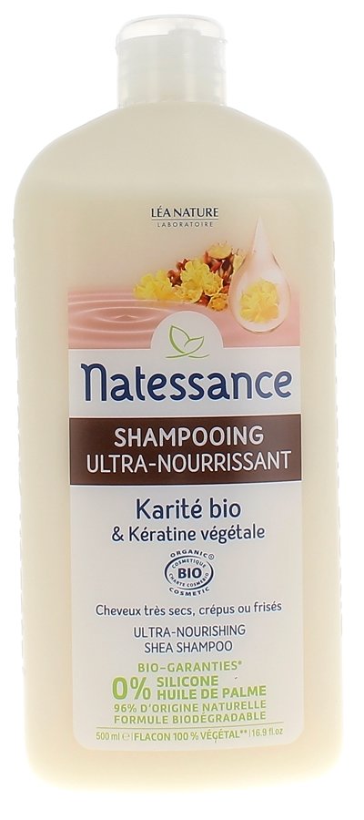 Après-shampooing nourrissant BIO kératine 200ml Natessance