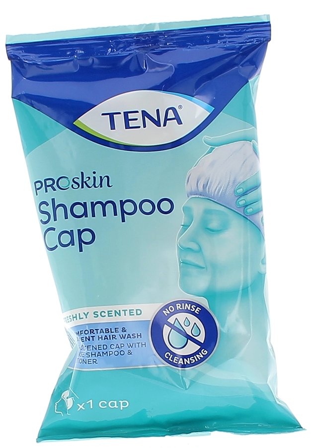 Shampoo Cap TENA coiffe lavante