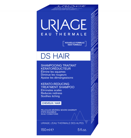 DS Hair Shampooing traitant kératoréducteur Uriage - tube de 150 ml