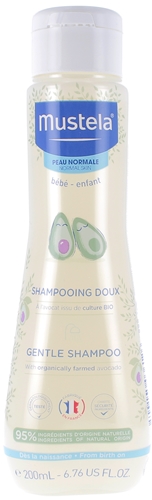 Shampoing Doux pour bébé aux cheveux fins délicats