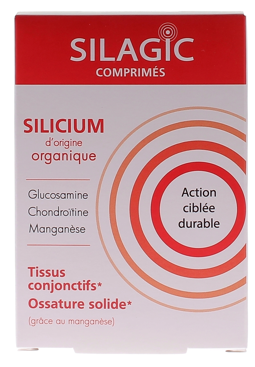 Silicium d'origine organique Silagic - boite de 30 comprimés