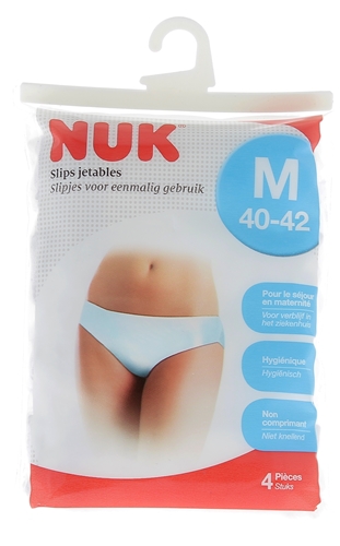 NUK Slips jetables 4 pièces