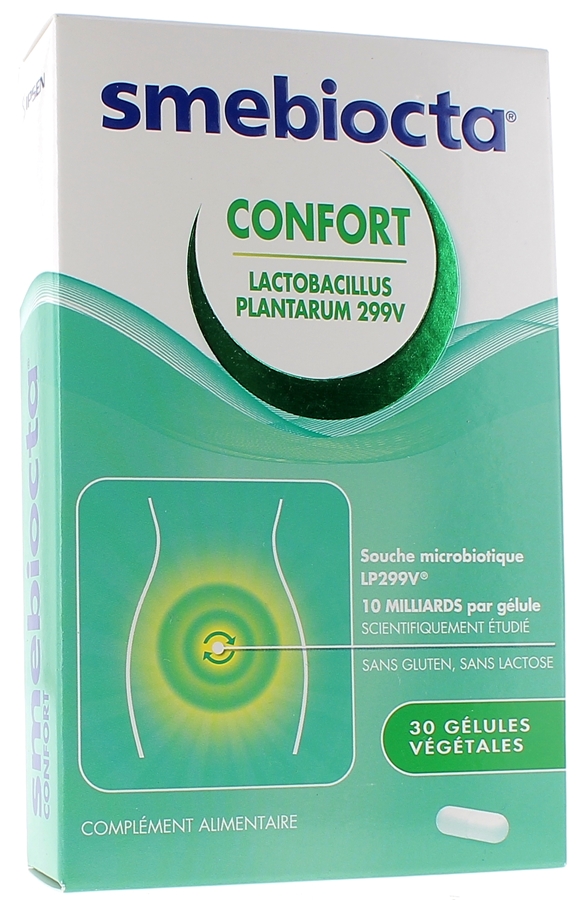 Smebiocta Confort - boîte de 30 gélules