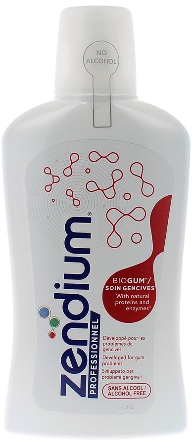 Soin Gencives Biogum Zendium Professionnel - flacon de 500 ml