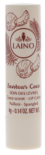 Soin des lèvres parfum coco Laino - 1 stick de 4 g