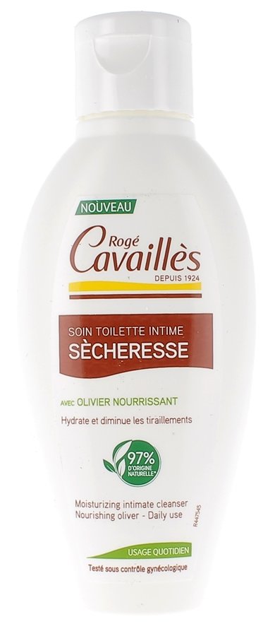 Soin toilette intime sècheresse Rogé Cavaillès - flacon de 100 ml