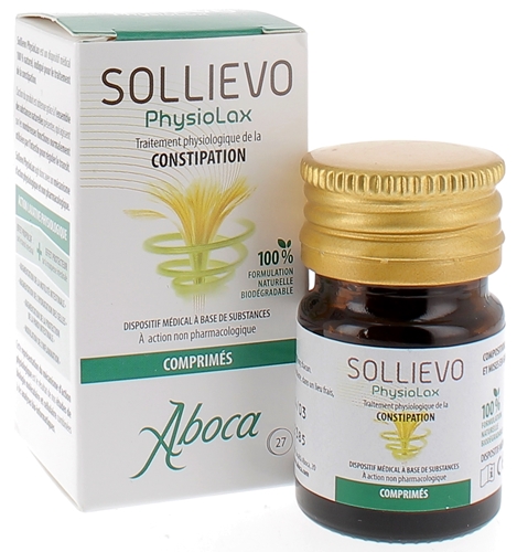 Sollievo PhysioLax Constipation Aboca - boîte de 27 comprimés