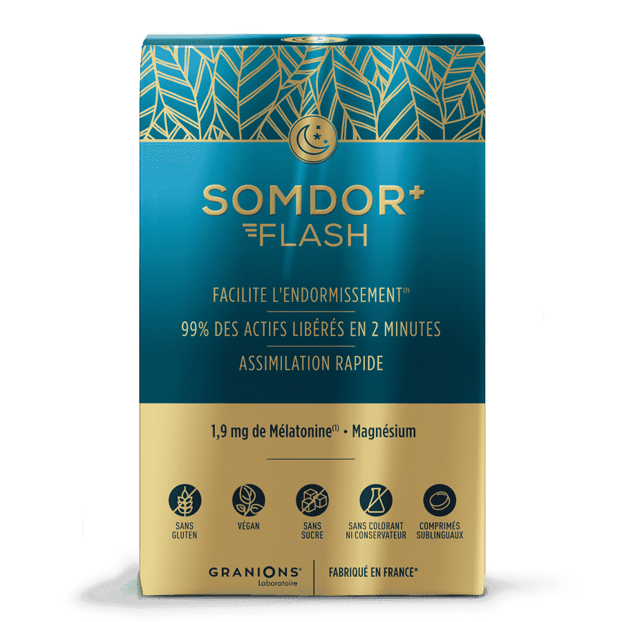 Somdor+ Flash Granions - boîte de 20 comprimés sublinguaux