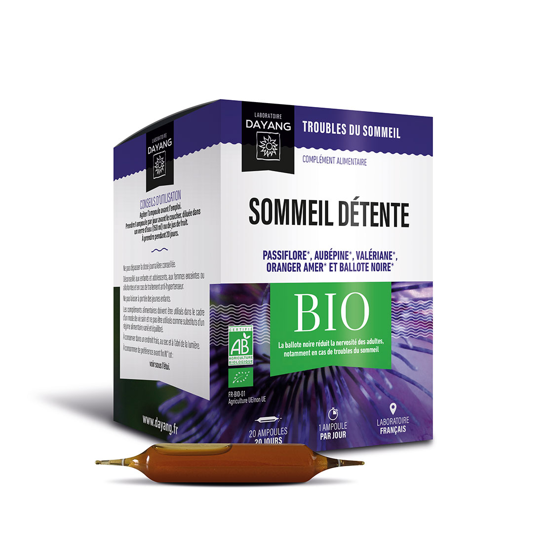 Infusion Bio sommeil relaxation Dayang