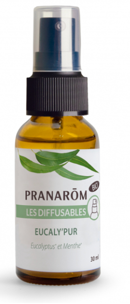 Spray Les Diffusables eucaly'pur bio Pranarôm - spray de 30ml