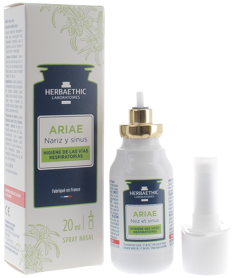 Spray nasal ariae nez et sinus Herbaethic - spray de 20 ml
