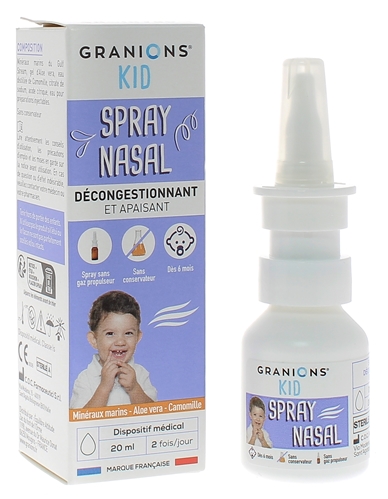 Spray nasal kid Granions - flacon de 20 ml