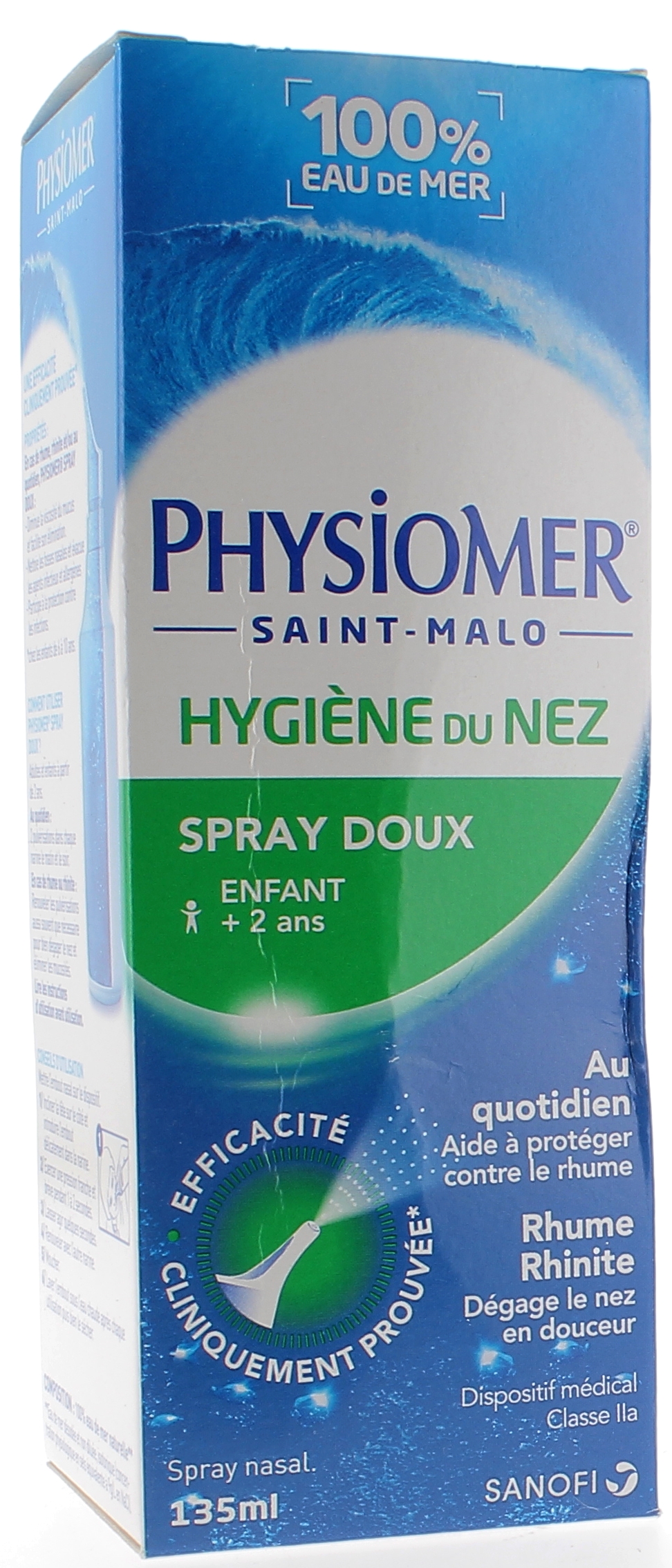 Spray nasal pour adulte et enfant Physiomer - spray de 135ml