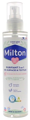Spray purifiant 3 en 1 Milton - spray de 200ml