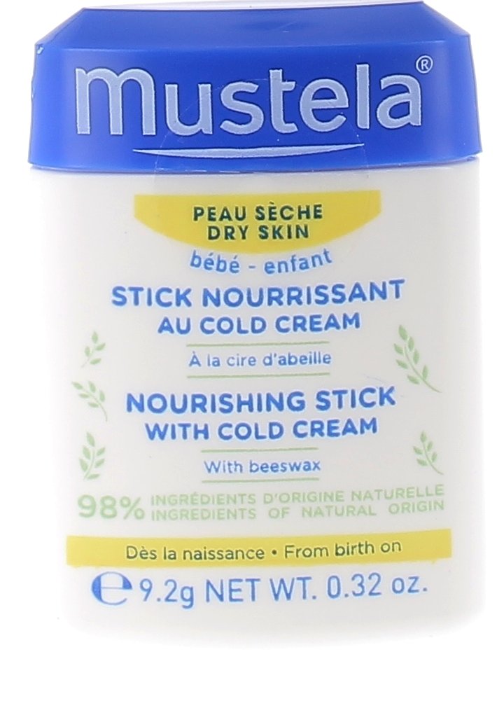 Stick nourissant au cold cream Mustela - stick de 9,2 g