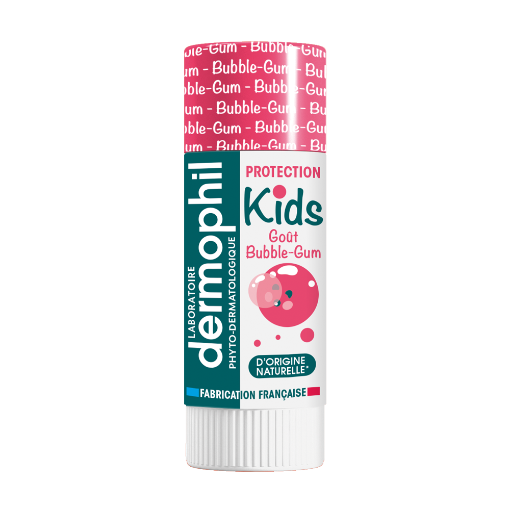 Stick à lèvres Kids bubble-gum Dermophil - stick de 4g