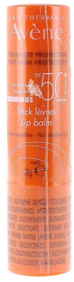 Stick à lèvres très haute protection spf 50+ Avène - stick de 3 g