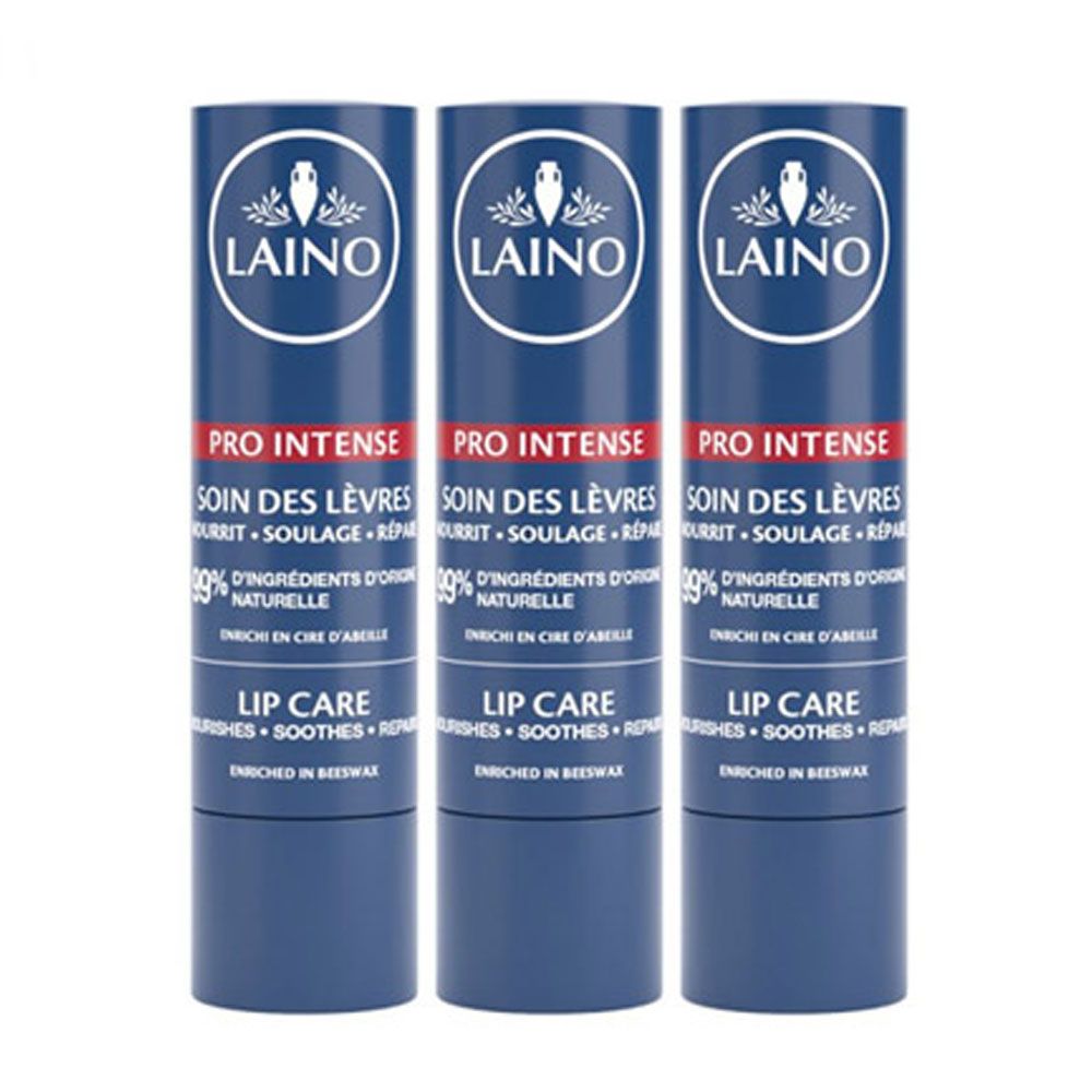 Stick lèvres pro intense Laino - lot de 3 sticks de 4g