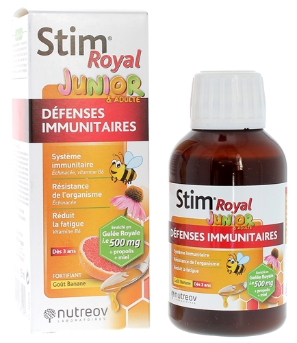 Stim Royal junior & adulte défenses immunitaires Nutreov - flacon de 125ml