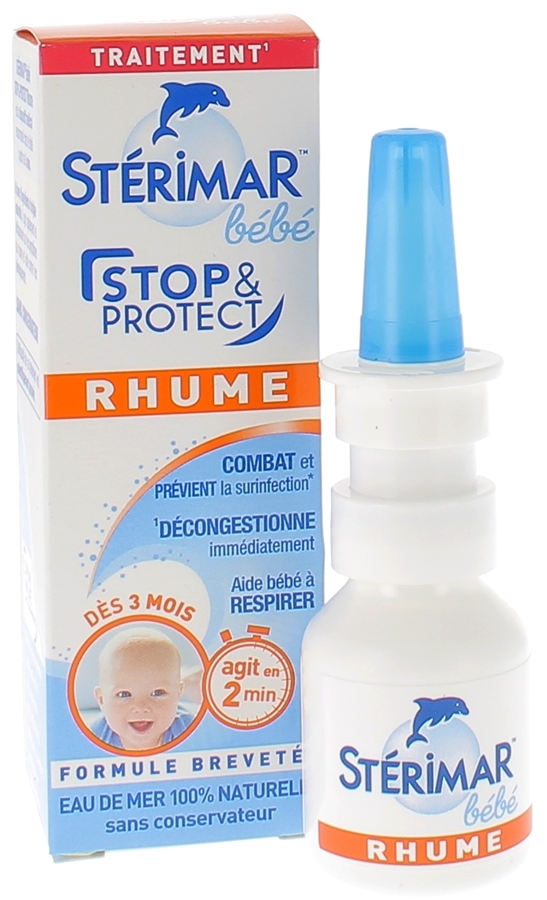 Stop & protect rhume StérimaR Bébé - spray de 15 ml