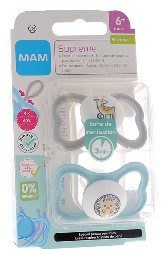 Boîtes à tètines et accessoires  Gardez la sucette de votre bébé