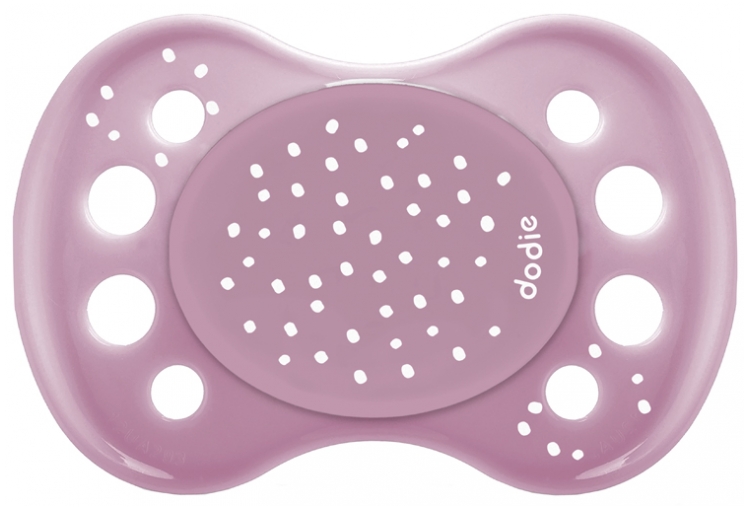 dodie® Sucette anatomique silicone 0-2 mois Girly (Couleur non