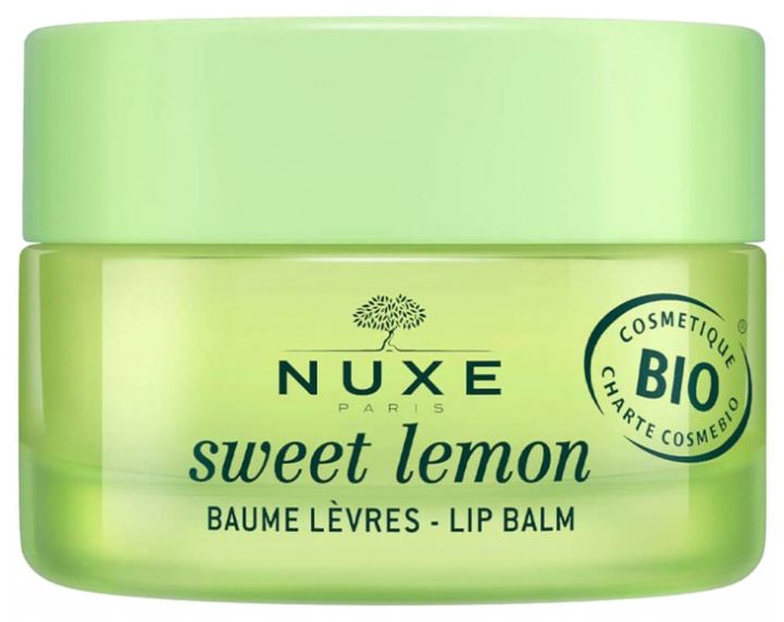 Sweet Lemon Baume lèvres bio Nuxe - pot de 15 g