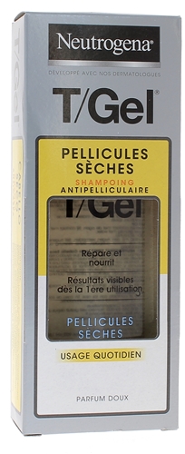 T/Gel Shampooing Antipelliculaire pellicules sèches Neutrogena - flacon de 250ml