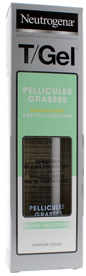 T/Gel Shampooing antipelliculaire pour pellicules grasses Neutrogena - flacon de 250 ml