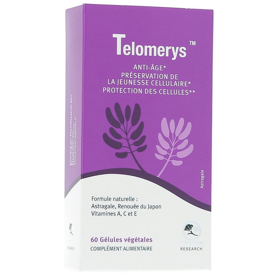 Telomerys Anti-âge Phyto Research - Boite de 60 gélules végétales