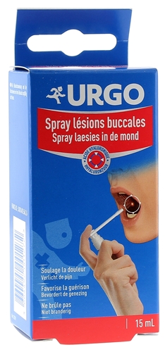 Spray lésions buccales Urgo - spray de 15 ml