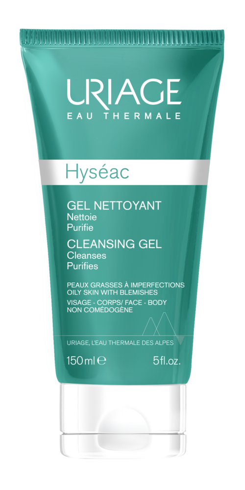 Hyseac gel nettoyant Uriage - tube de 150 ml