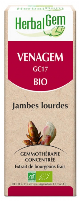 Venagem jambes lourdes bio Herbalgem - flacon de 30 ml