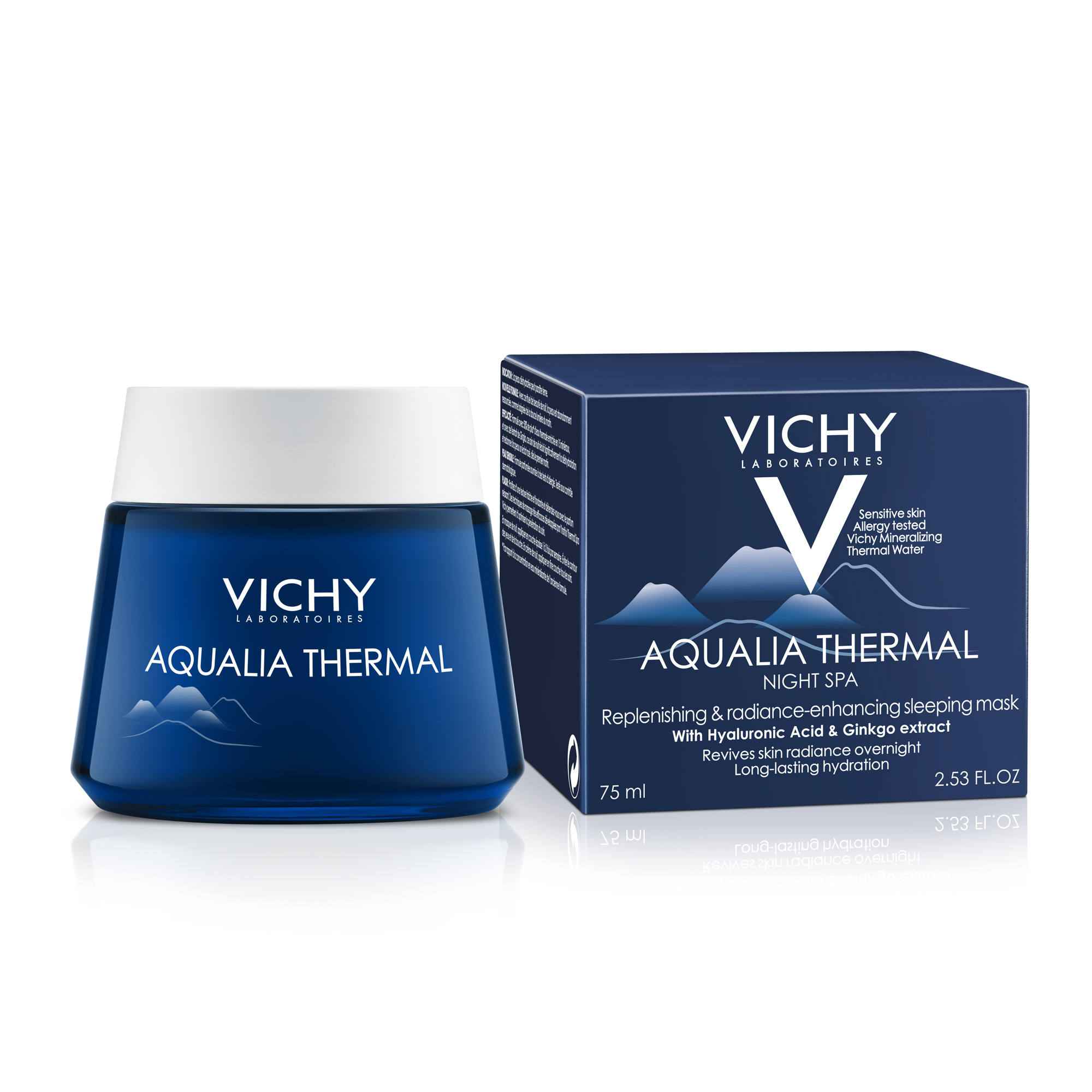 Aqualia thermal soin de nuit effet SPA Vichy - pot de 75 ml