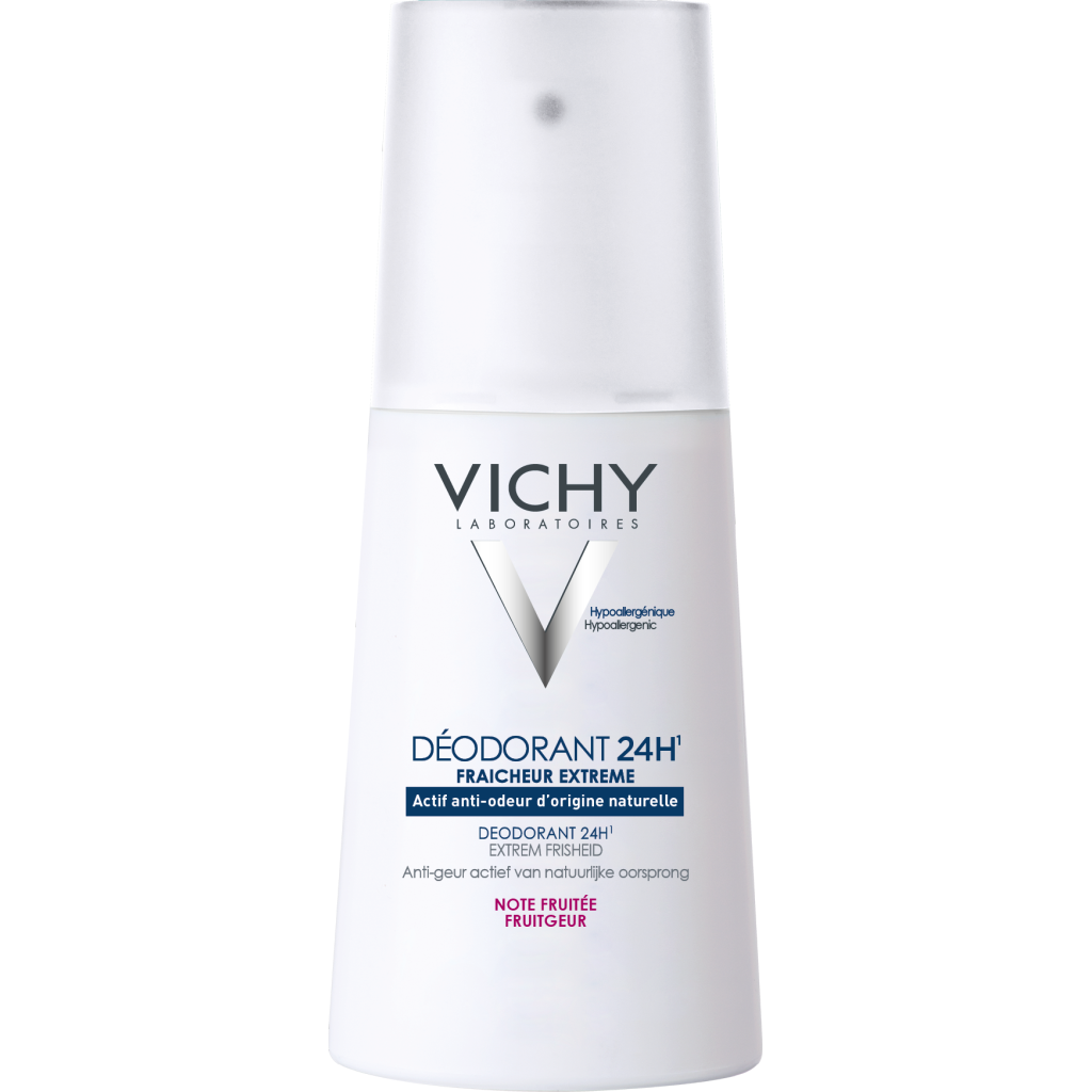 Déodorant fraîcheur extrême 24h sans sels d'aluminium Vichy - spray de 100 ml