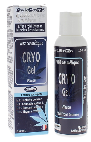 WBZ Cryo Gel effet froid Phytocosmo - flacon de 100ml