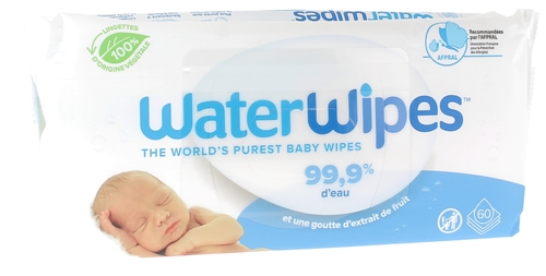 Waterwipes lingettes pour bébés - 60 lingettes