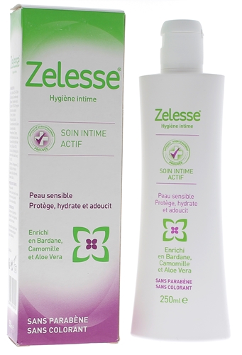 Zelesse soin intime actif - flacon de 250 ml