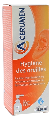 Acerumen Hygiène auriculaire spray - spray de 40 ml