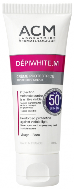 Depiwhite M Crème protectrice SPF 50+ ACM - tube de 40 ml