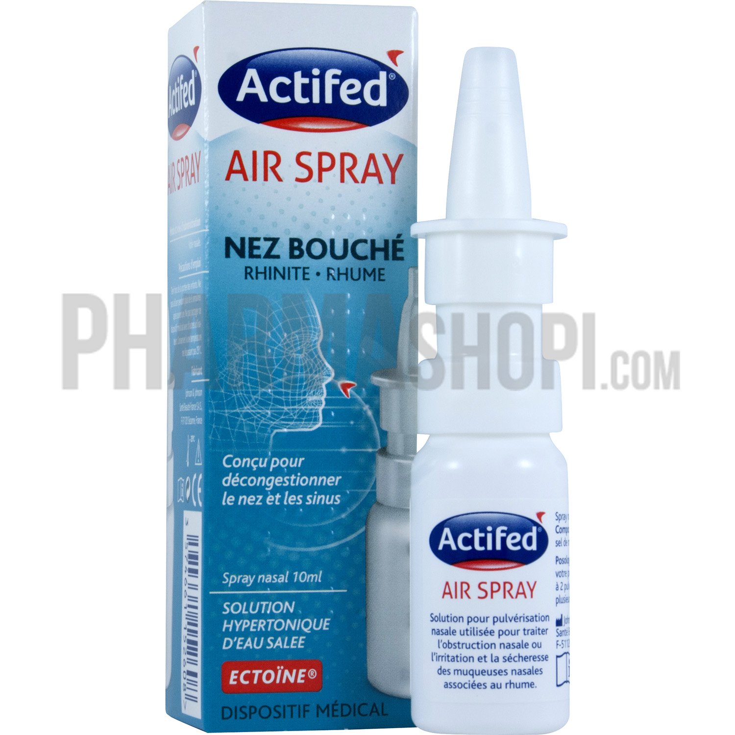 Actifed air spray nez bouché - spray nasal de 10 ml