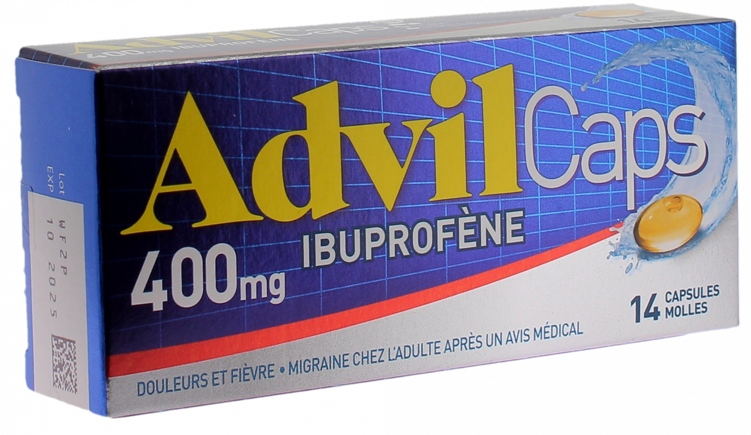 Advilcaps 400mg - 14 capsules molles