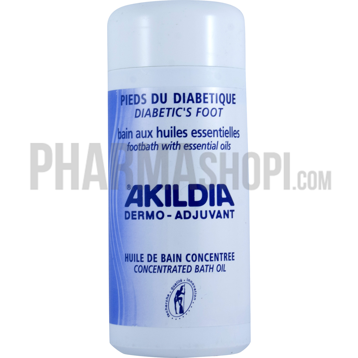 Bains aux huiles essentielles Akildia pieds du diabétique - flacon de 150 ml