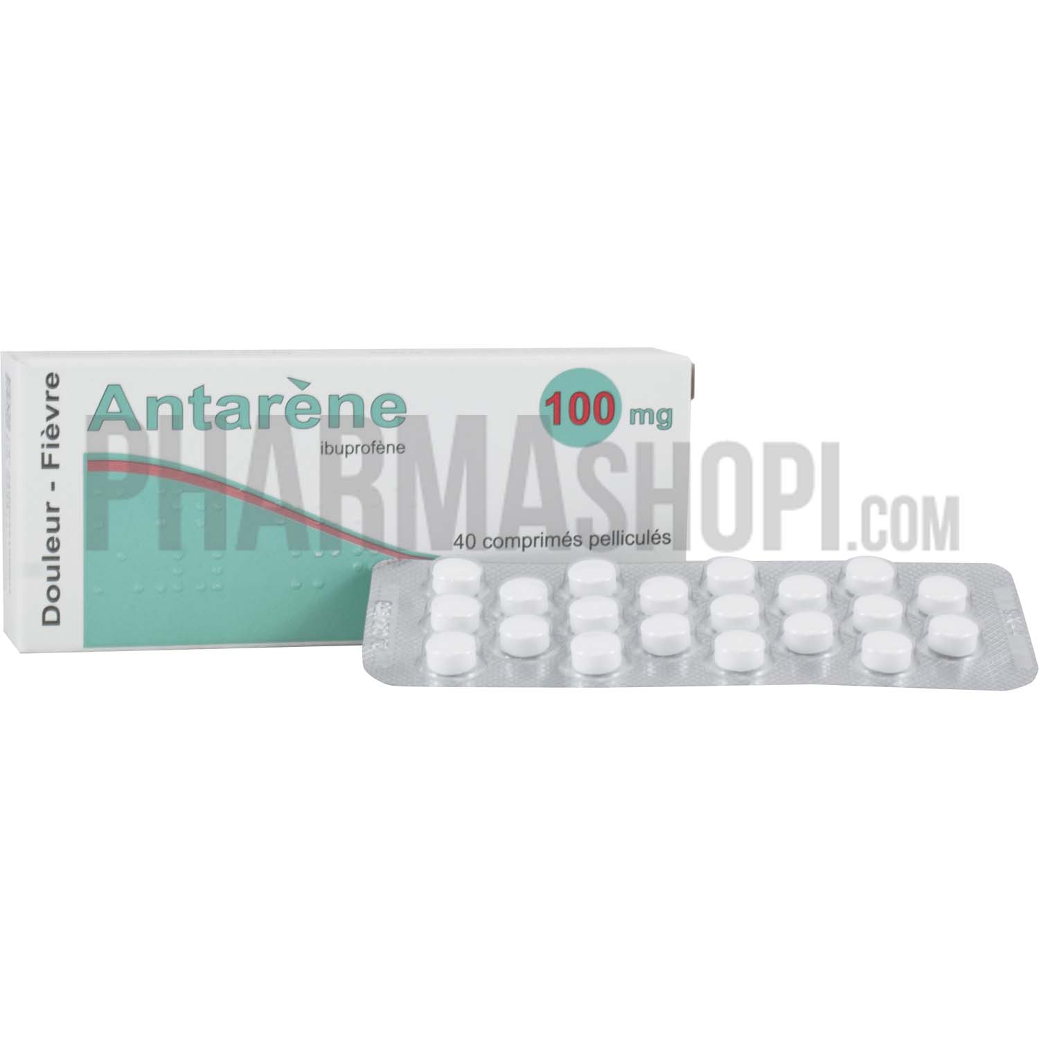 Antarene 100mg comprimé - boîte de 40 comprimés