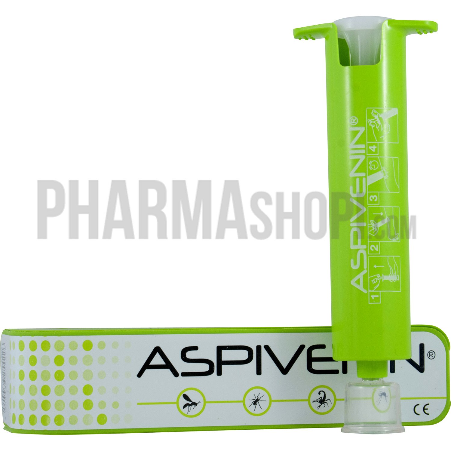 Aspivenin geste d'urgence anti-venin - kit d'une pompe